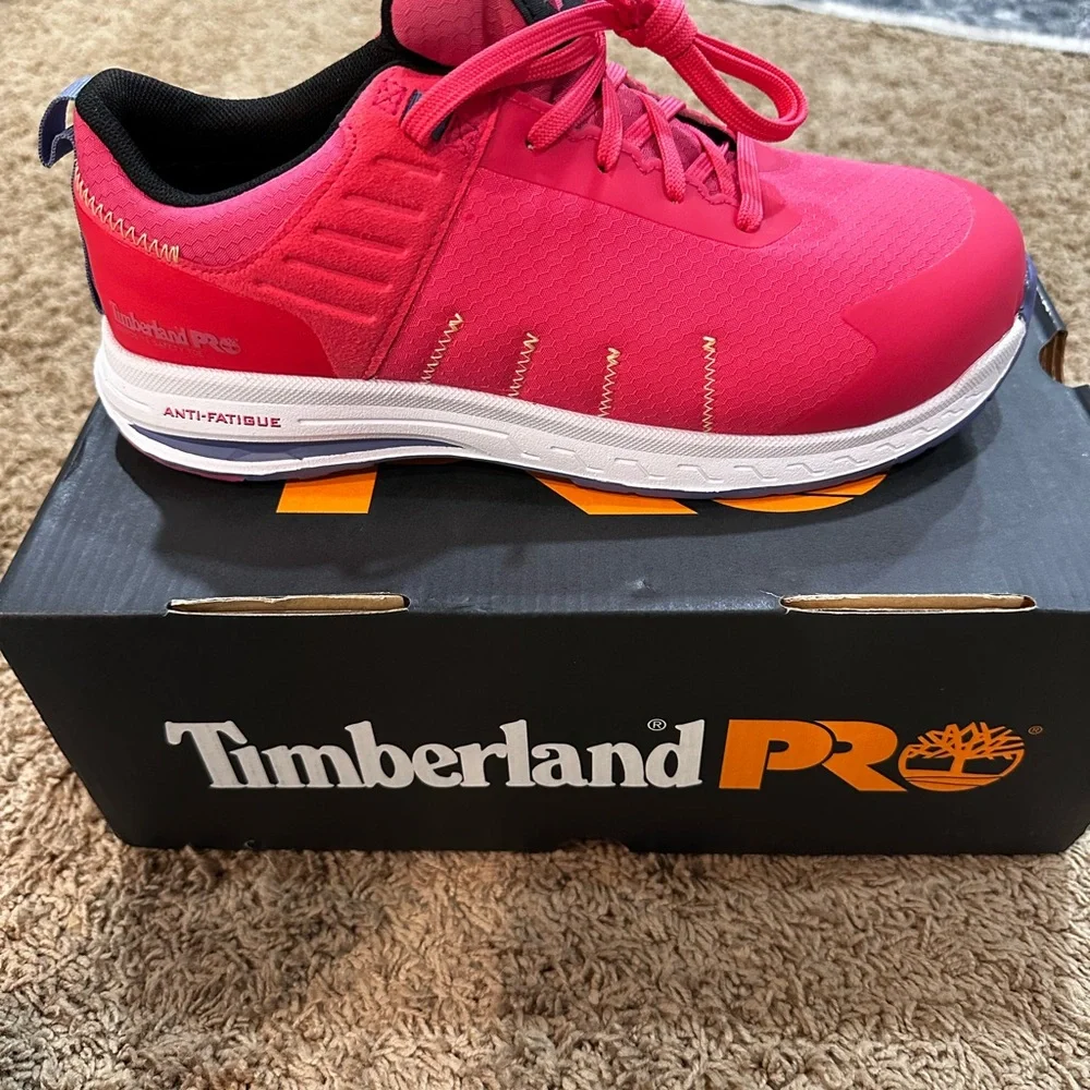 Timberland PRO Women's Overdrive Composite Safety Toe Work Shoe, Size 7 New